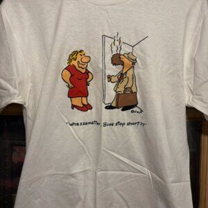 Vintage Adult Humor Cartoon T shirt Size XL